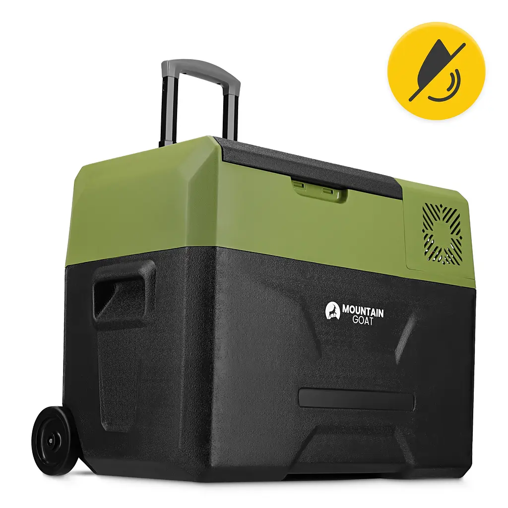 Холодильник туристичний компресорний Mountain Goat XTREME 39.3 л електричний, переносний Black/Olive (P-5905973404921) - фото 10