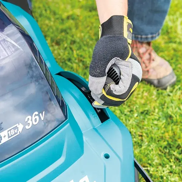 Газонокосарка акумуляторна Makita DLM432Z (43 см, 20-75 мм, 50 л, LXT, без акумуляторів та зарядного пристрою) - фото 5