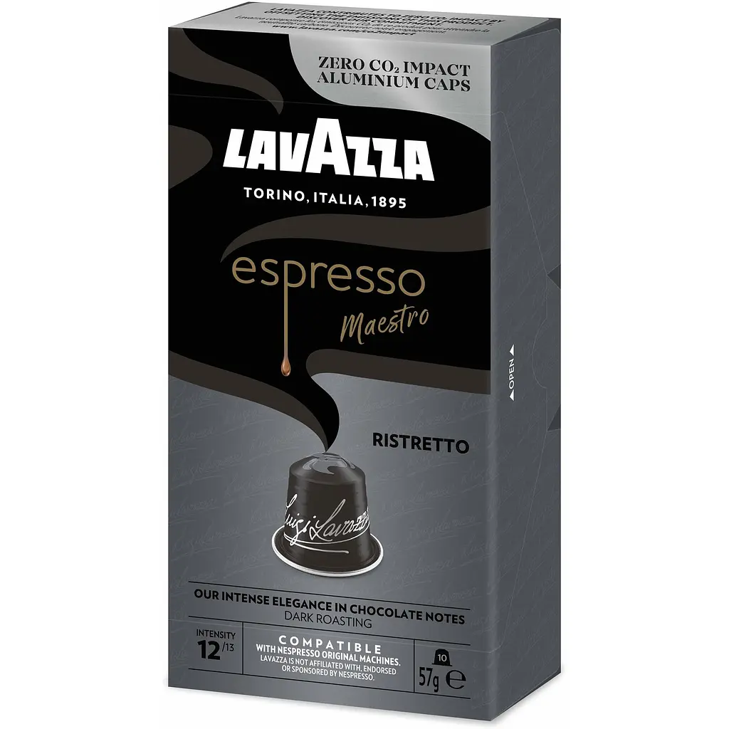 Кава в капсулах Lavazza Nespresso Espresso Ristretto 10 капсул - фото 3