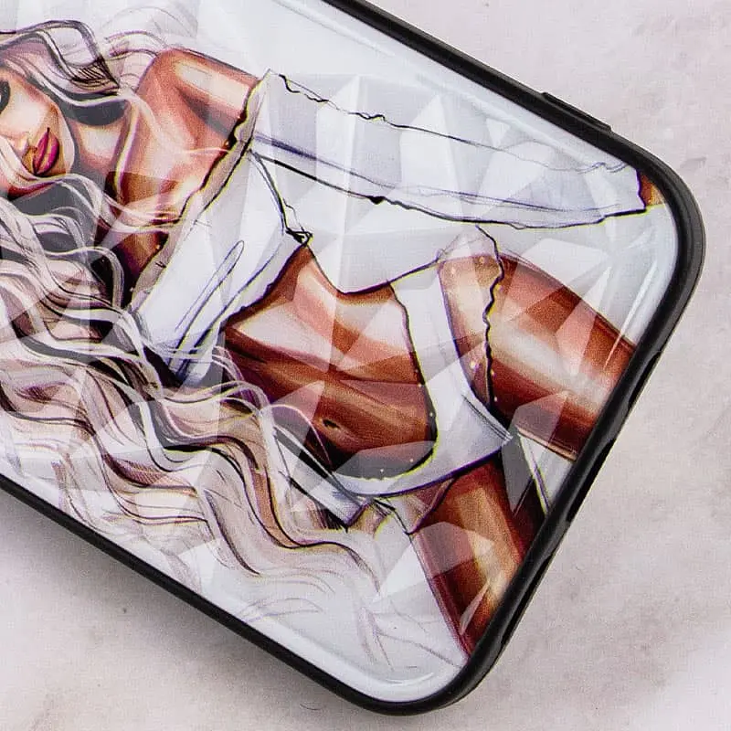 TPU+PC чохол Prisma Ladies для Apple iPhone 12 Pro Max (6.7) White - фото 3