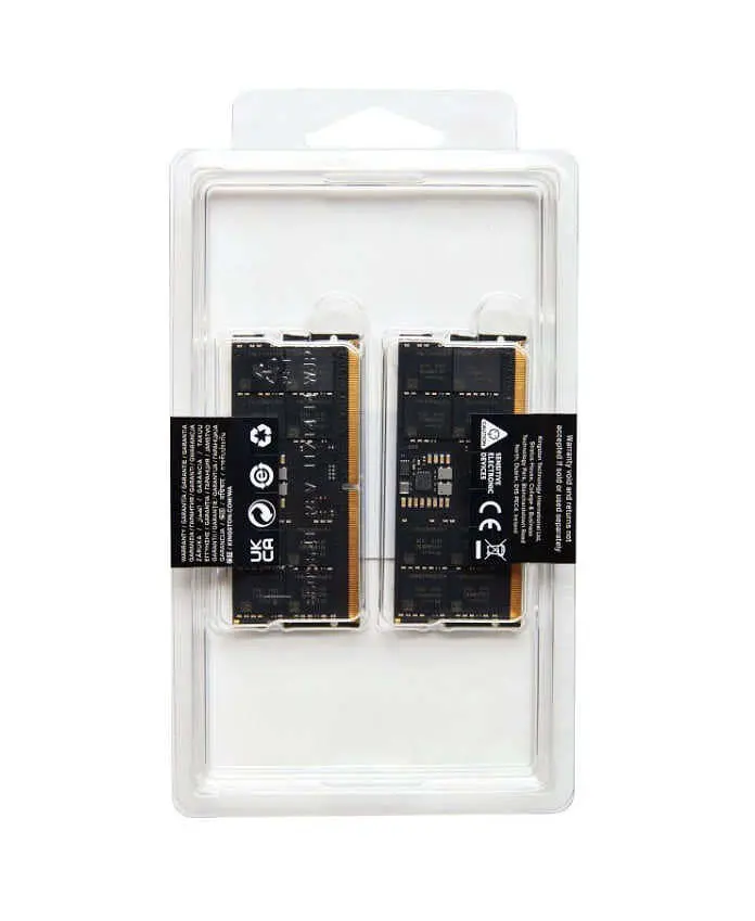 Пам'ять для ноутбуків Kingston FURY 64 GB (2x32GB) SO-DIMM DDR5 4800 MHz FURY Impact (KF548S38IBK2-64) - фото 3