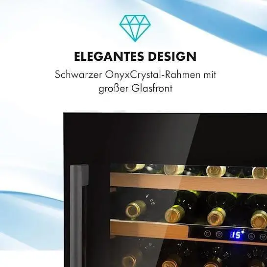 Винный холодильник встроенный Klarstein Vinsider 24 Onyx Edition (10032965) - фото 4