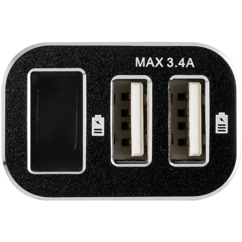 Автомобільний зарядний пристрій Gelius Pro Wolt LCD GP-CC005 Black з кабелем Apple Lightning - фото 6