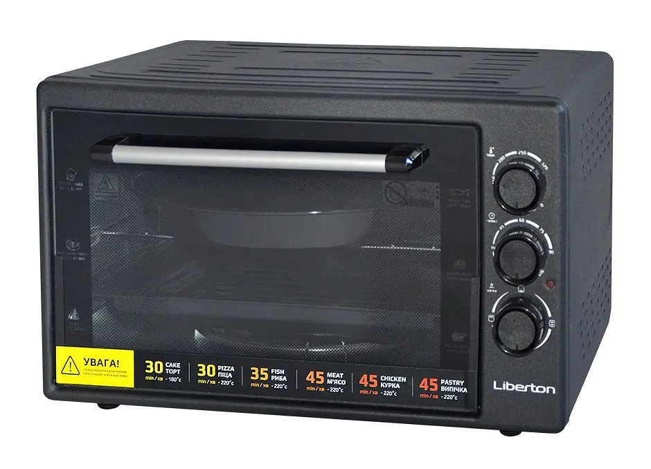 Електродуховка Liberton LEO-420 Black 42 л