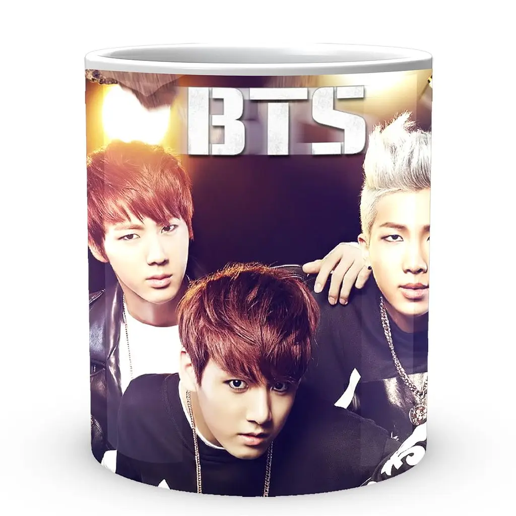Кухоль GeekLand Bangtan Boys BTS З ланцюгами CP 04.475.439 330 мл білий - фото 2