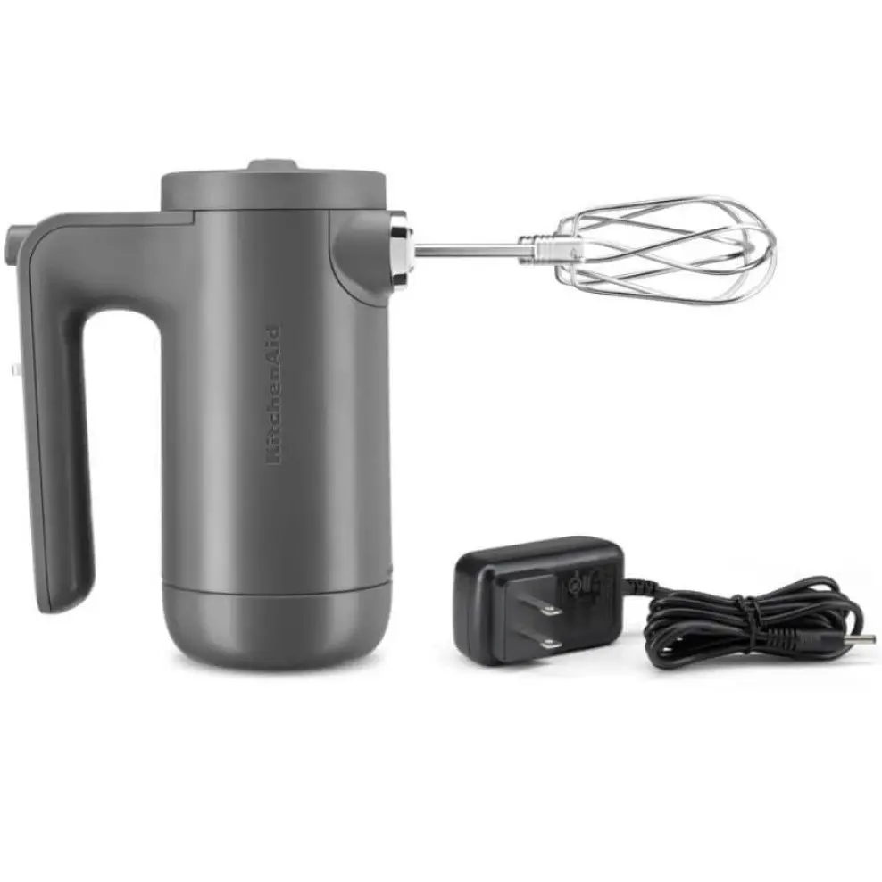 Міксер KitchenAid 5KHMB732EDG ручний акумуляторний сірий - фото 4