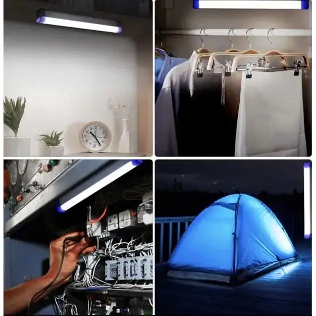 Светильник аварийного освещения Bailong BK-700T светодиодная аккумуляторная LED лампа с солнечной панелью - фото 6