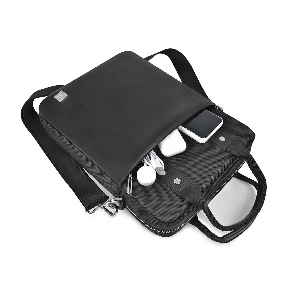 Сумка WIWU 14" Hali Vertical Bag Black (6976195091779) - фото 6