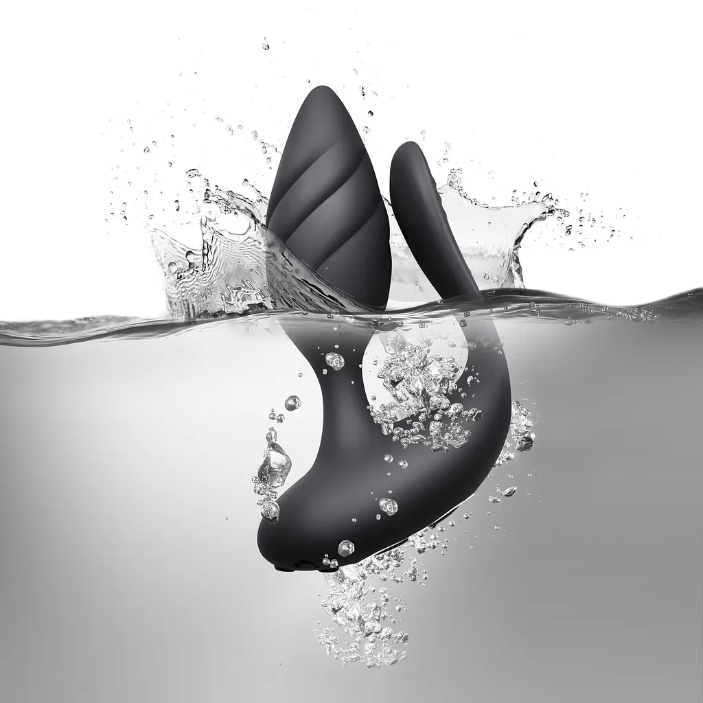 Анально-вагінальний вібратор для пар Rocks Off Cocktail Black Rocks Off SO5482 91927 - фото 4