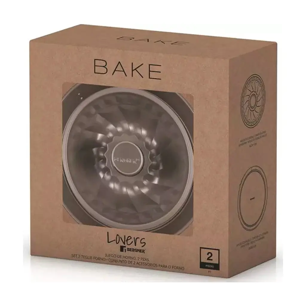 Форма для выпекания Bergner Bakeware lovers Набор 2 предмета (BG-37194-CO) - фото 4