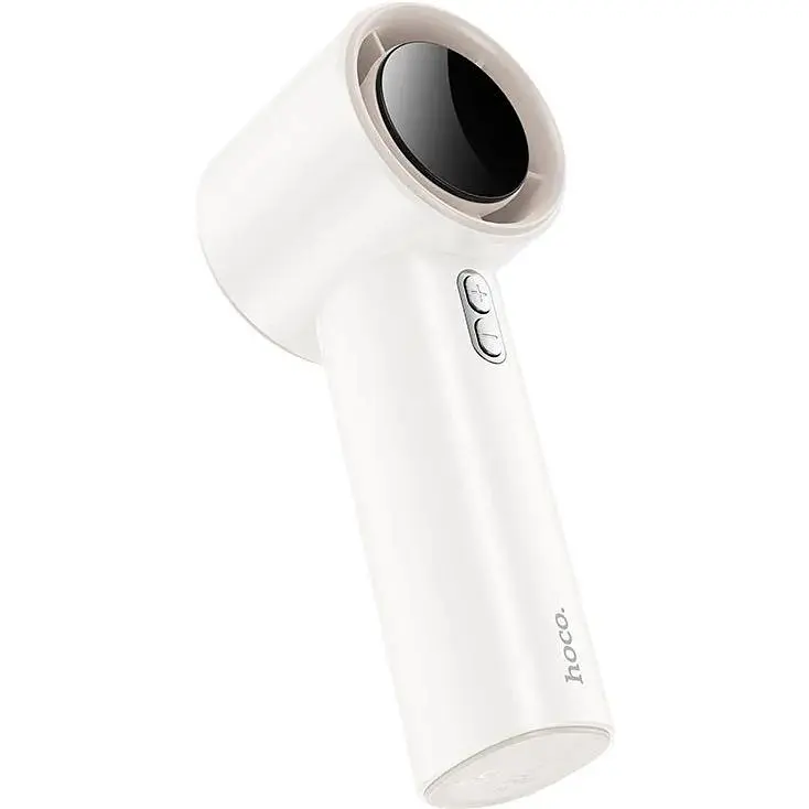 Вентилятор портативний Hoco HX64 Hurricane high-speed handheld fan white - фото 2