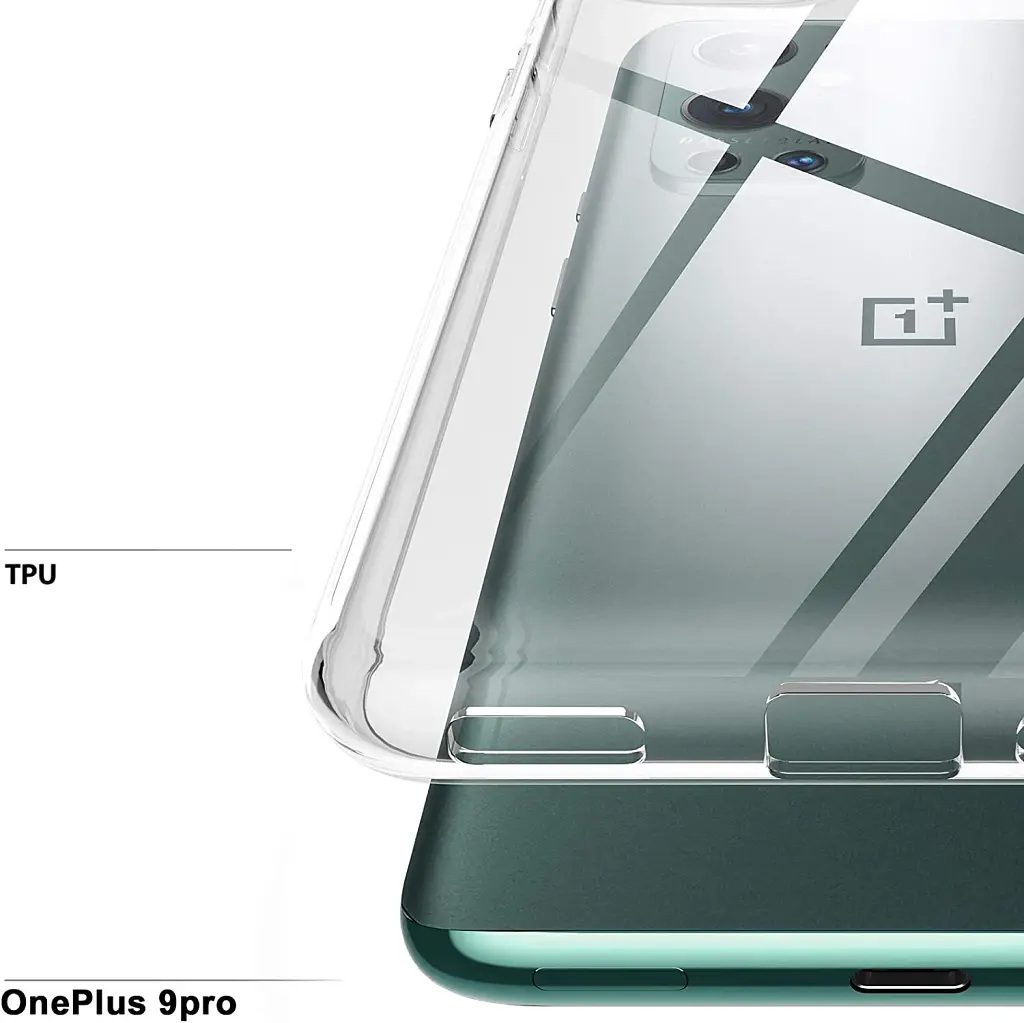 Силиконовый чехол BeCover для OnePlus 9 Pro Transparancy (708945) - фото 4