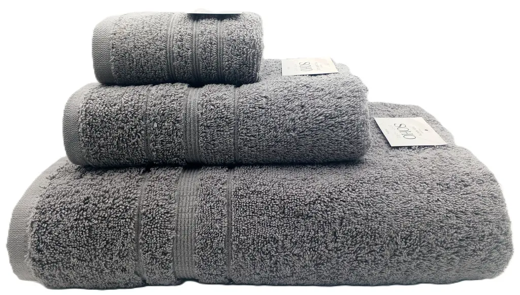 Рушник бавовняний Soho Fox Gray 30х50 см (30*50 Fox Gray) - фото 2