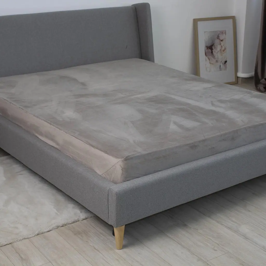 Простирадло ТЕП Velour на резинці 160x200 см пісочний (2-04756_36331)