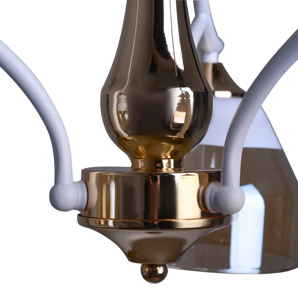 Люстра Brille LK-731S/3 E27 WH+FG - фото 3