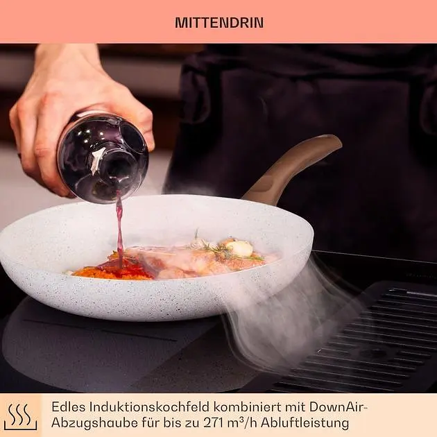 Індукційна плита з витяжкою Klarstein Full House DownAir System (10039858) - фото 3