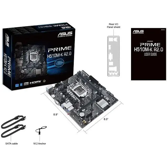 Материнская плата Asus Prime H510M-K R2.0 Socket 1200 - фото 7