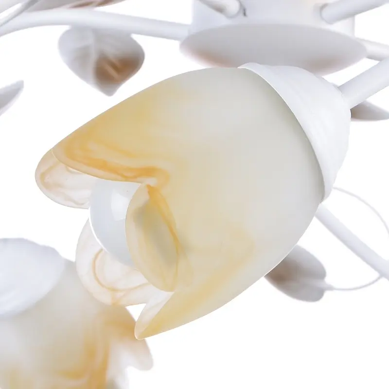 Люстра Brille флористика E14 40W WH (BKL-472S/5) - фото 3