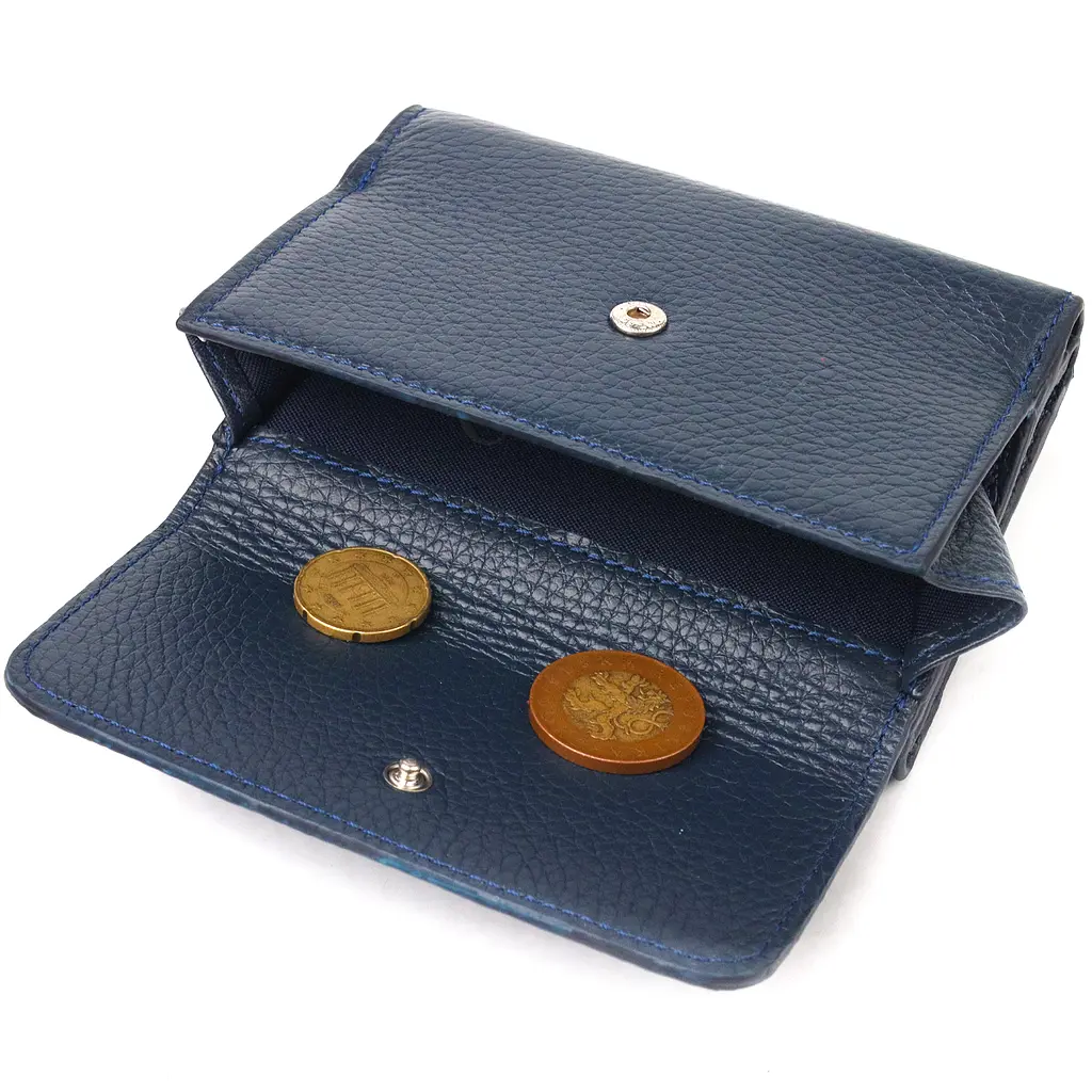 Женский кожаный кошелек Canpellini 12х8.7х1.5 см acs0025102 - фото 5
