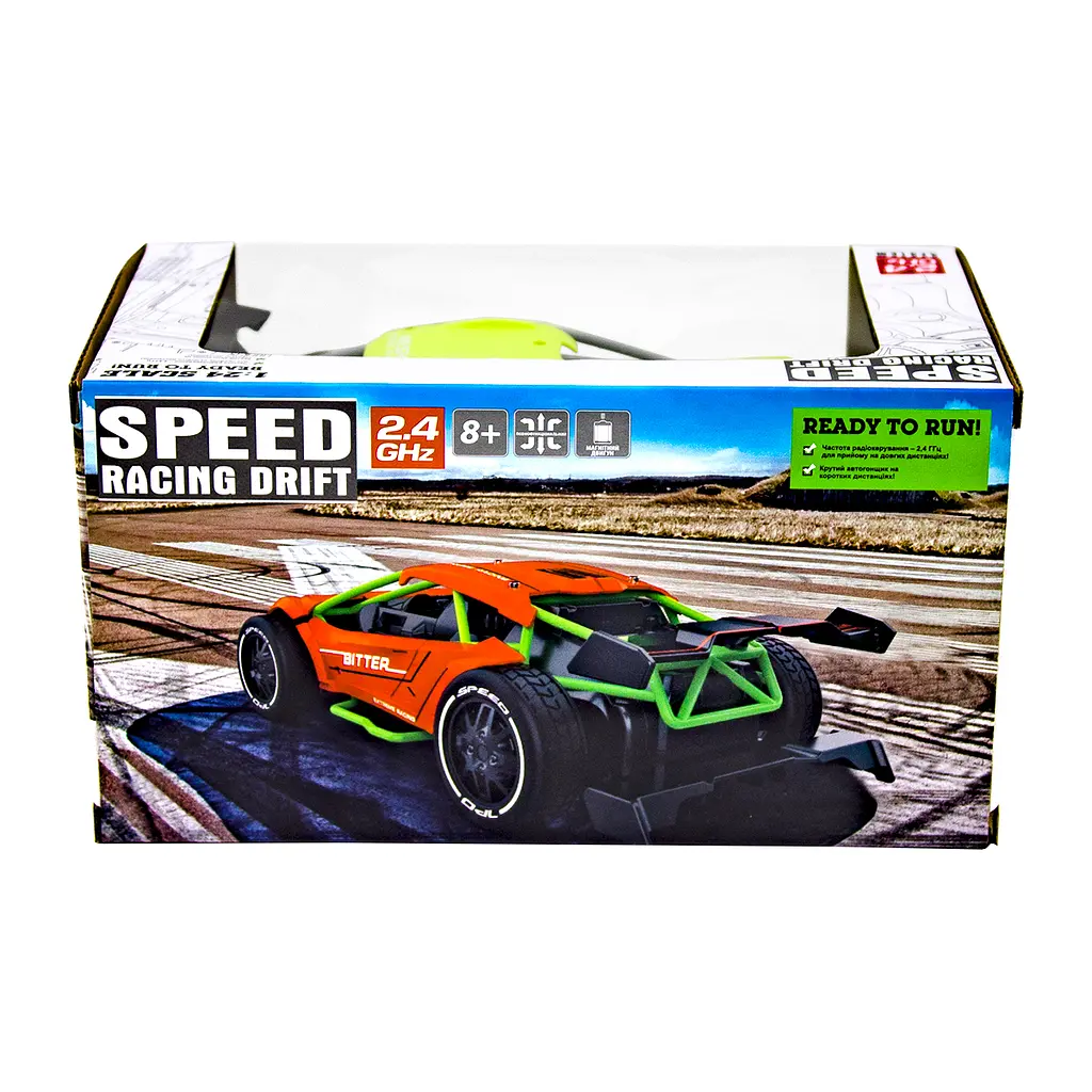 Машинка на радіокеруванні Sulong Toys Speed Racing Drift Mask зелений (SL-290RHGR) - фото 13