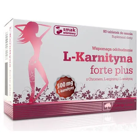 Жироспалювач L-Carnitine Forte plus, 80 таблеток Olimp fit0016603