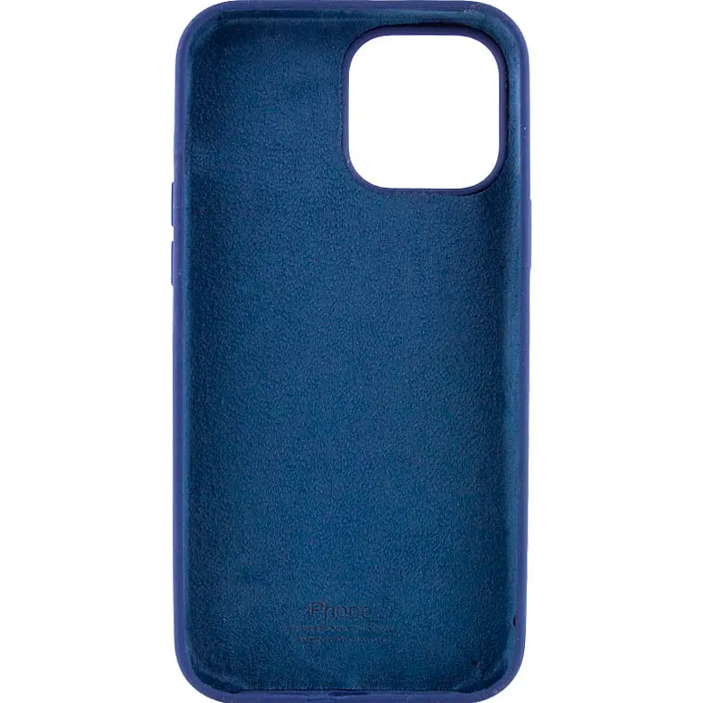 Чохол Silicone Case для Apple iPhone 15 Pro Deep Navy AA [92758] - фото 2
