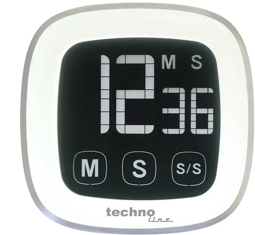 Таймер кухонний Technoline KT400 Magnetic Touchscreen White (KT400) (DAS301202) - фото 2