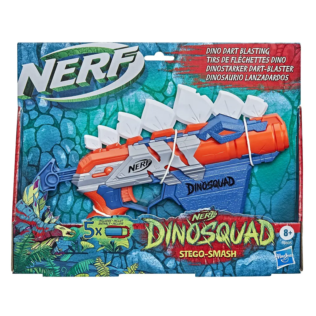 Бластер Hasbro Nerf Dino Stegosmash (F0805) - фото 7