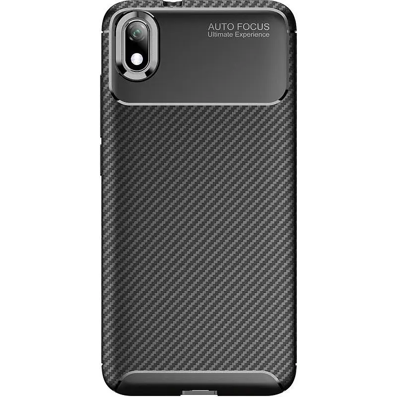 Чохол-накладка Toto TPU Carbon Fiber 1.5 mm Case Xiaomi Redmi 7A Black - фото 5