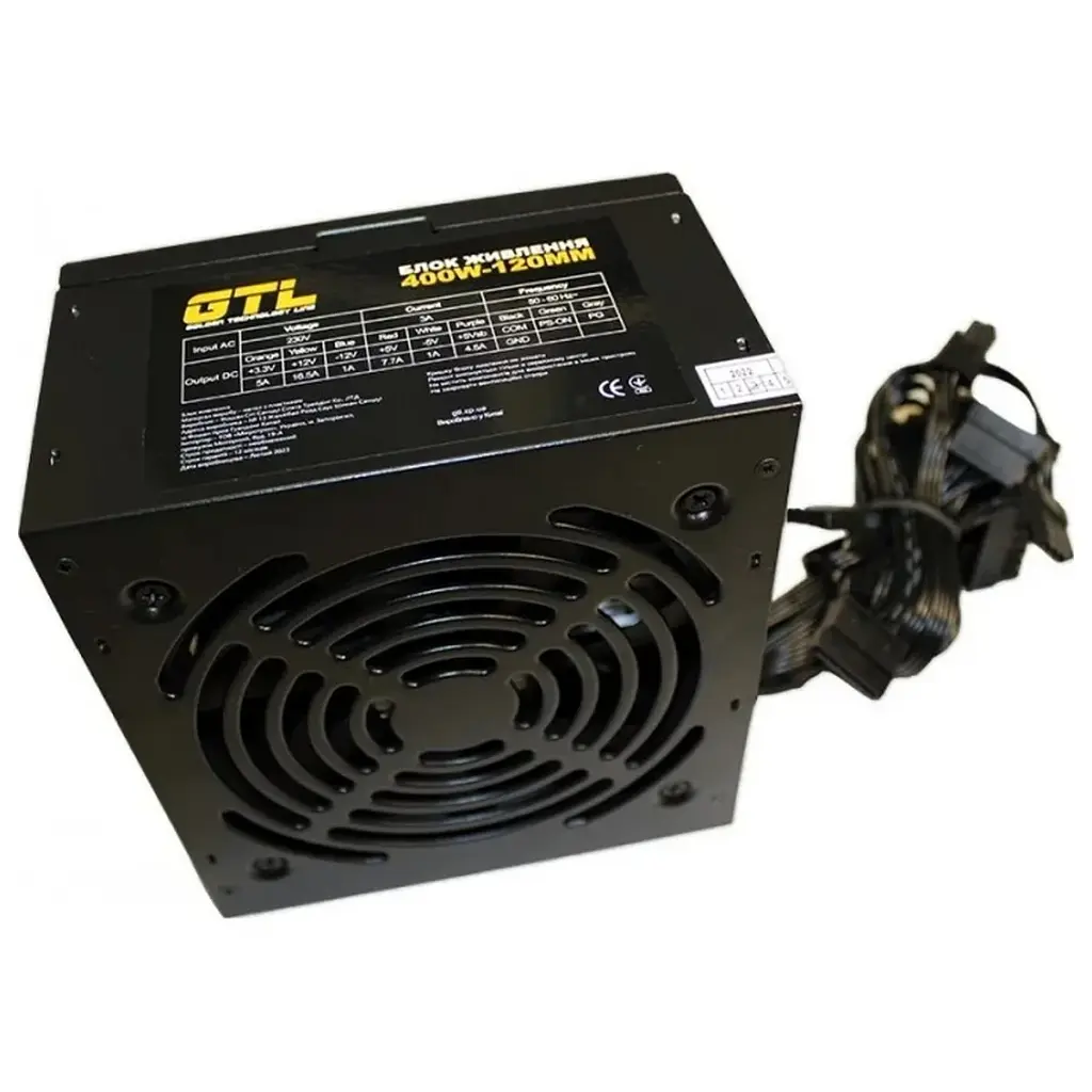 Блок живлення GTL (GTL-400-120) 400W 120mm - фото 5