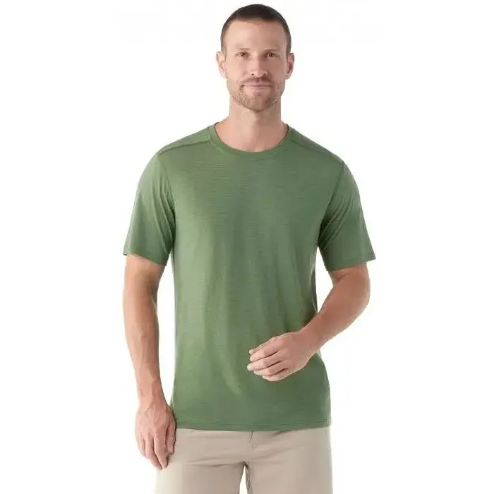 Футболка Smartwool Men's Merino Short Sleeve Tee Fern Green M Smart Wool (1033-SW SW016948.N06-M) - фото 2