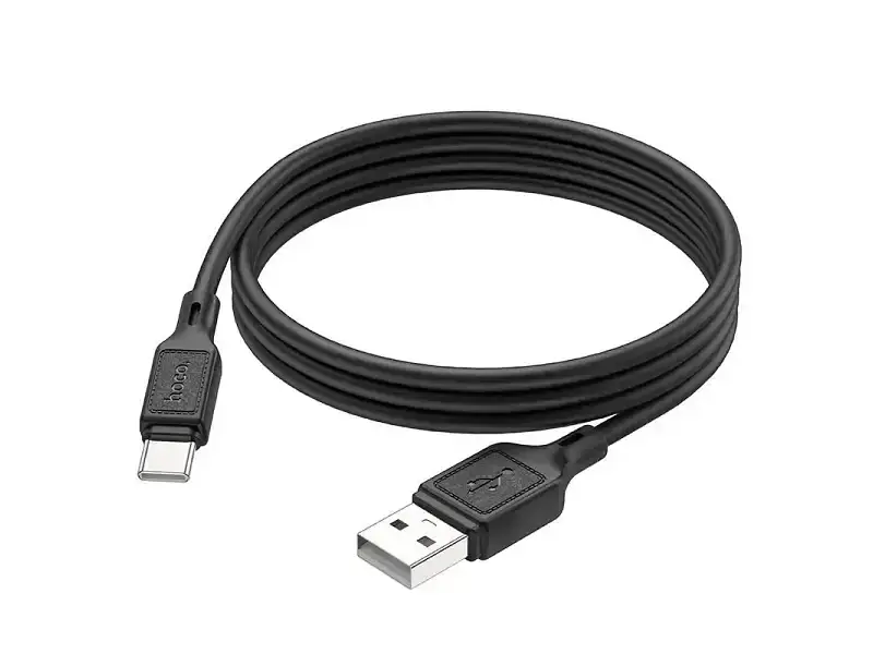 Кабель Hoco X90 Cool USB Type-A to USB Type-C 1m Black (6931474788443) - фото 2