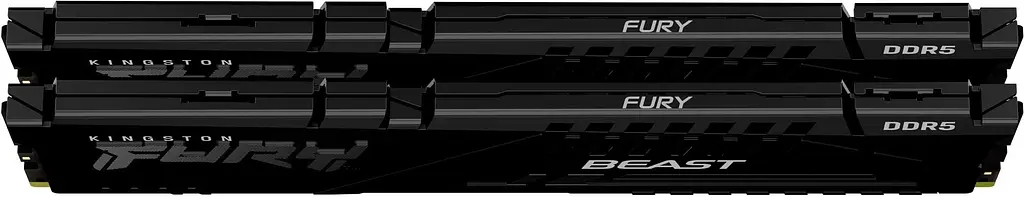 Пам'ять ПК Kingston DDR5 64GB KIT (32GBx2) 6000 FURY Beast Black EXPO - фото 2