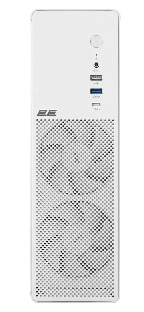 Корпус 2E Credo Slim V90W-400 с БП ATX400 White (2E-V90W-400) - фото 2