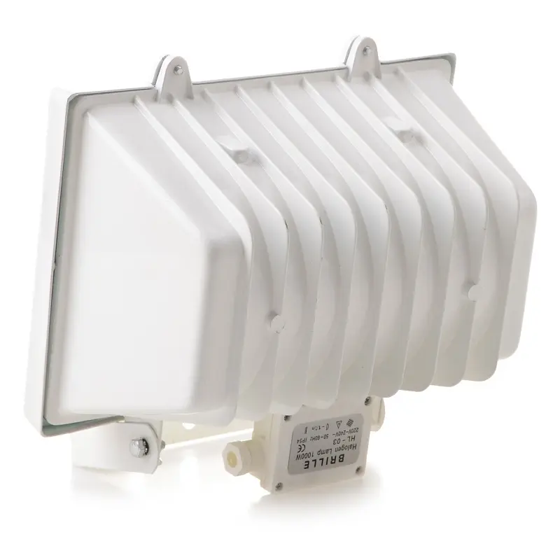 Прожектор Brille уличный галогенный IP54 HL-03 1000W white белый - фото 3