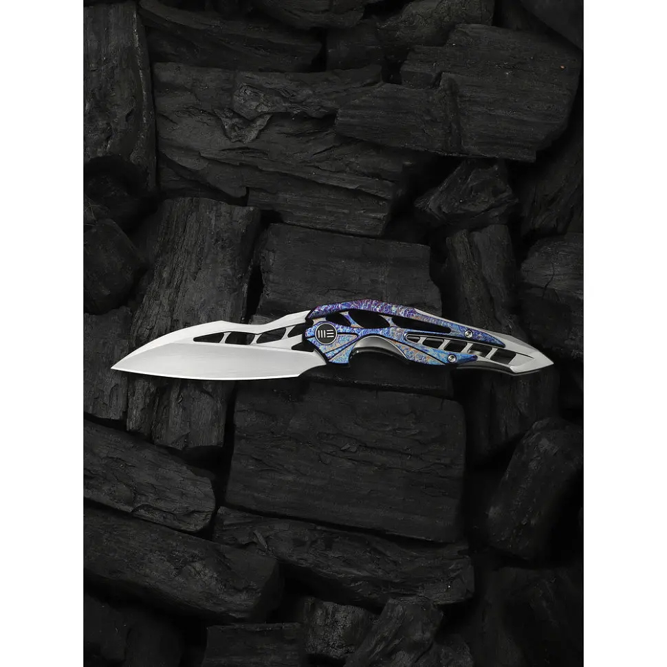 Ніж складаний туристичний Weknife Arrakis (8.8 см) Vanax / Titanium сіро-блакитний - фото 9