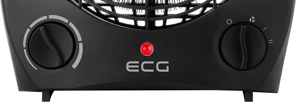 Тепловентилятор ECG TV 3030 Heat R Black - фото 7