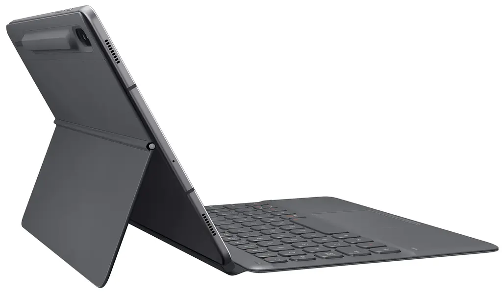 Чохол-клавіатура Samsung Book Cover Keyboard для Galaxy Tab S6 10.5 (T860/T865/T866) Gray ENG/UKR (EF-DT860BJRGRU) - фото 8