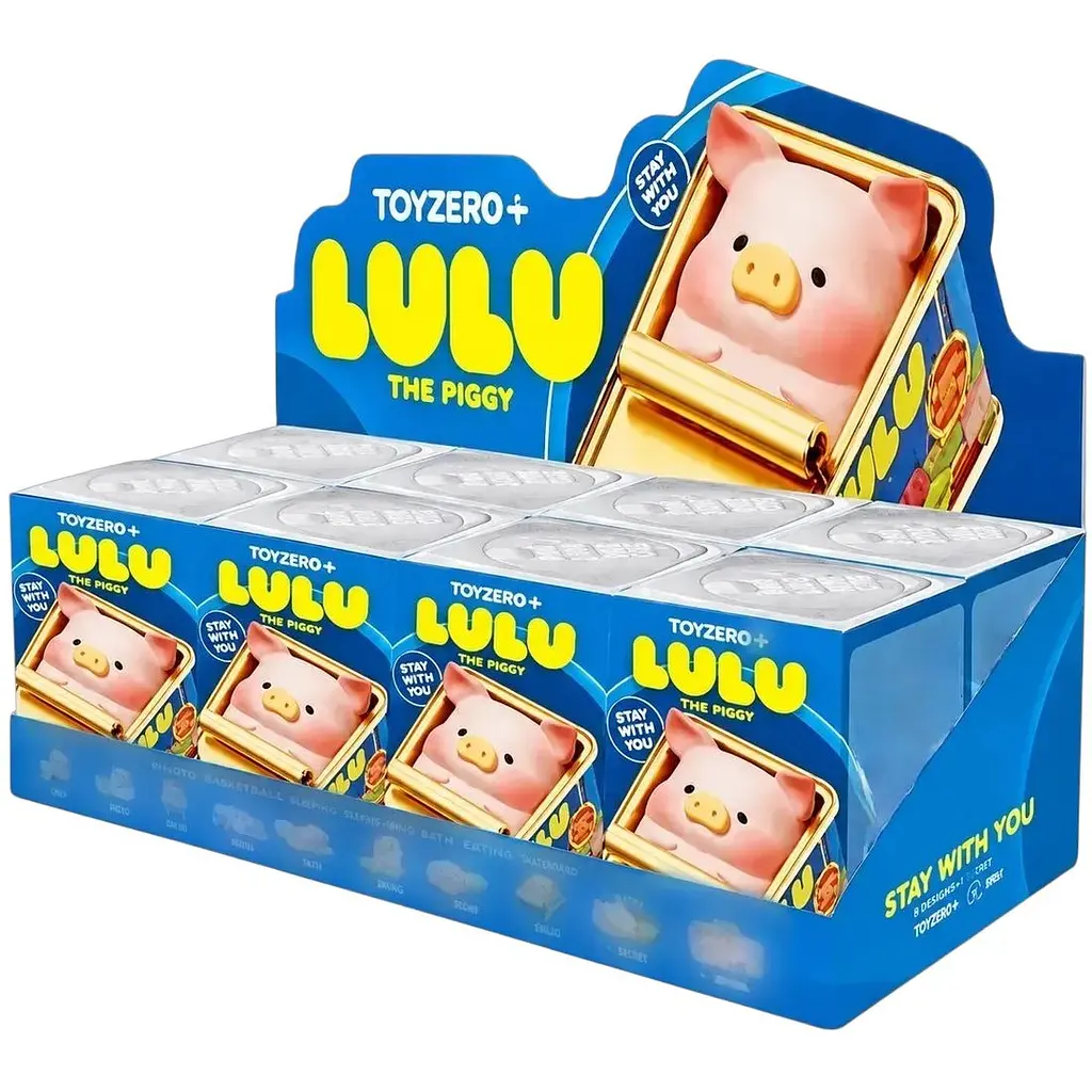 Колекційна фігурка 10/10 Toys LuLu the Piggy серія Stay with You Series blind box (TZA12114) - фото 3