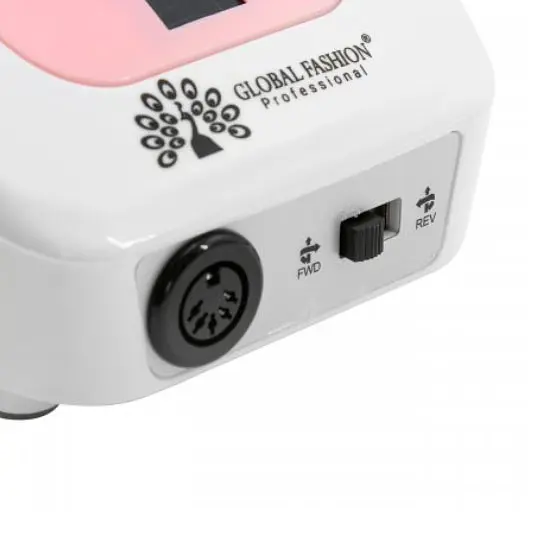 Апарат для манікюру та педикюру SalonHome T-SO32573 GF300 35000 оборотів 65w Pink - фото 3