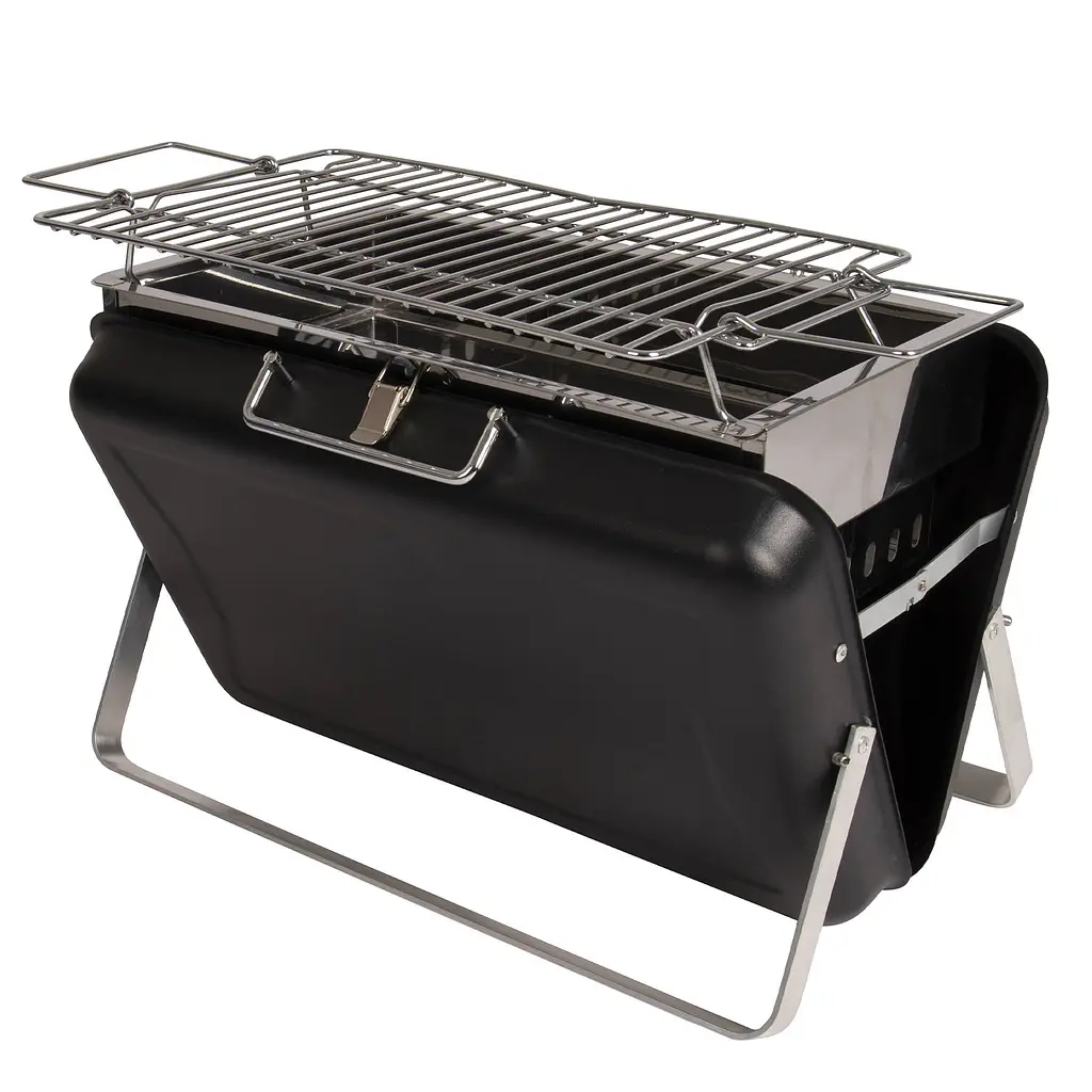 Гриль вугільний Bo-Camp Irvin Black/Silver (8108380), Сріблястий - фото 7