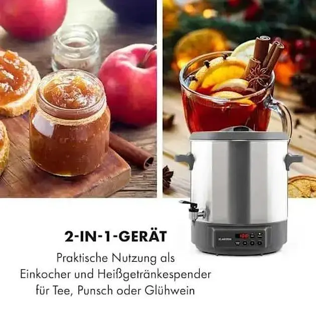 Консерватор стерилизатор Klarstein Lady Marmalade (10033825) - фото 8