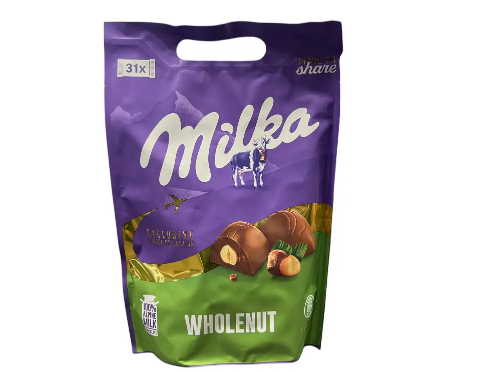 Шоколадні цукерки Milka з цілим лісовим горіхом 300 г (7622202269509)