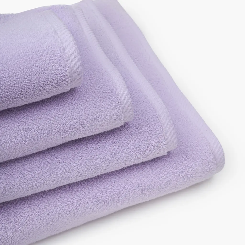 Рушник MBM HOME Теплі дюни 50x90 см світло-фіолетовий (BT-19 M LIGHT PURPLE) - фото 6