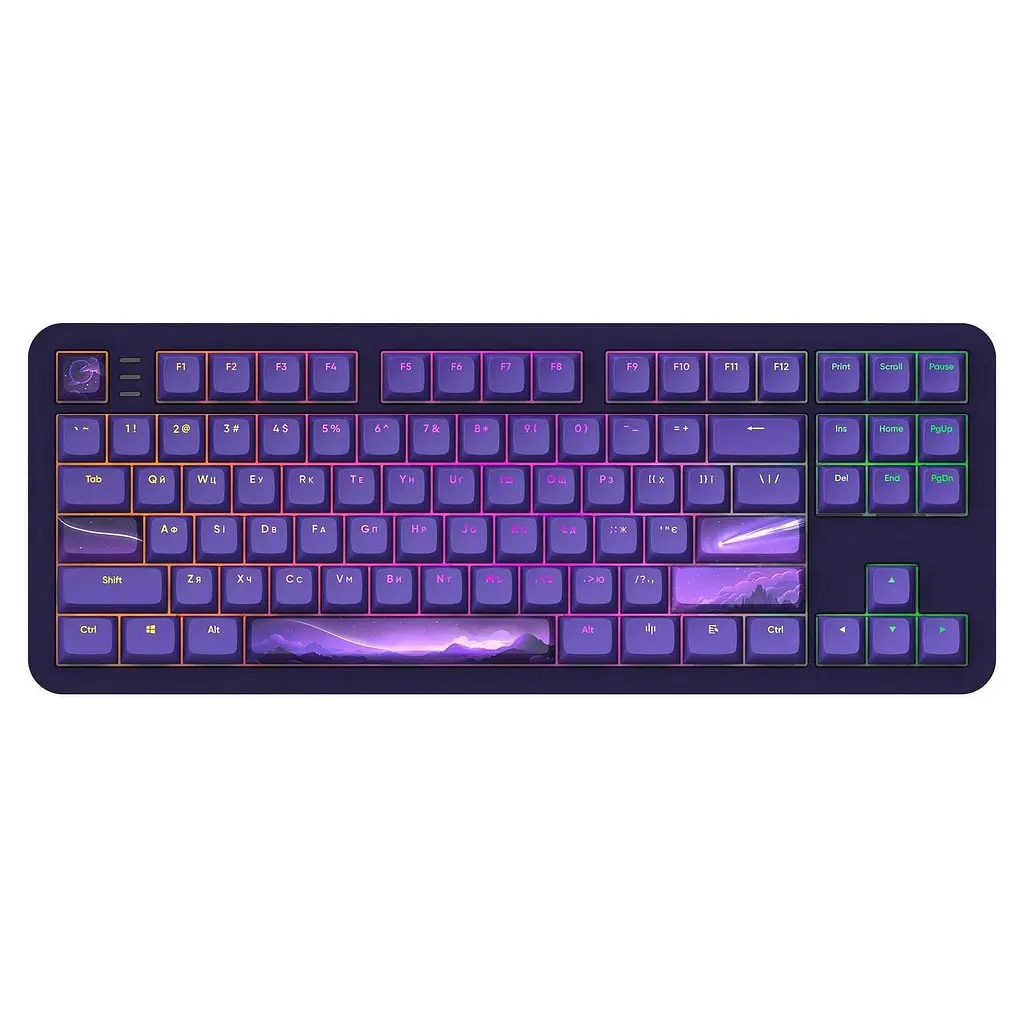 Клавіатура Dark Project ALU87 Celestial Violet (DPKB_CELESTIAL_87_ANSI_UA) - фото 8