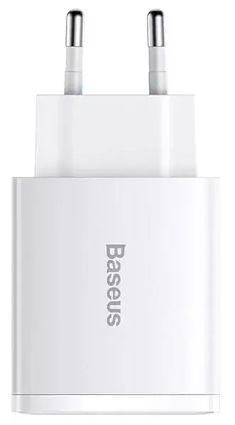 Мережевий зарядний пристрій Baseus Cube Fast Charger 2 USB+Type-C 30 W P10111402213-00 White - фото 3