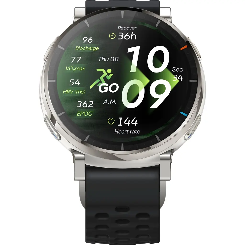 Смарт-годинник Amazfit Active 3 Premium W2559GL1N Срібний (1193746) - фото 3