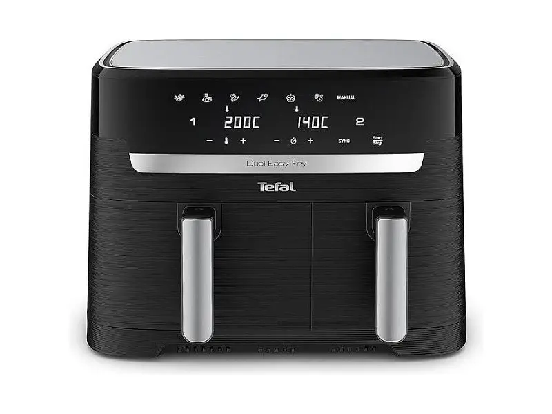 Мультипіч (аерофритюрниця) Tefal Dual Easy Fry EY9018