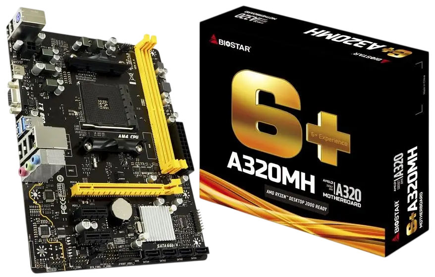 Материнська плата Biostar A320MH Socket AM4 (A320MH) Б/В