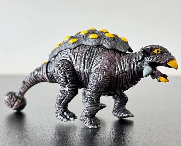 Фігурка динозавра фіолетово-жовта, Dino Toys, полімер - фото 3